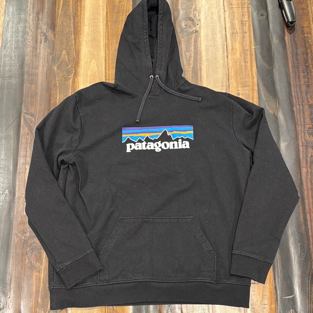 Patagonia Black Pullover Hoodie